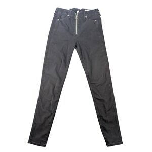 Rag & Bone Nina High Rise Skinny Jeans Made in USA‎ Black Size 27